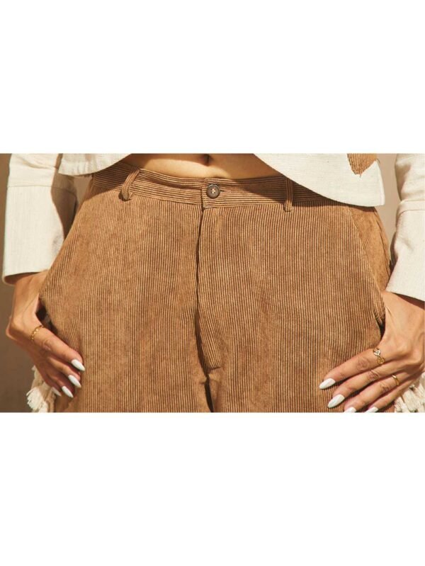 Croatia Blended Cord Unisex Pants - Image 7
