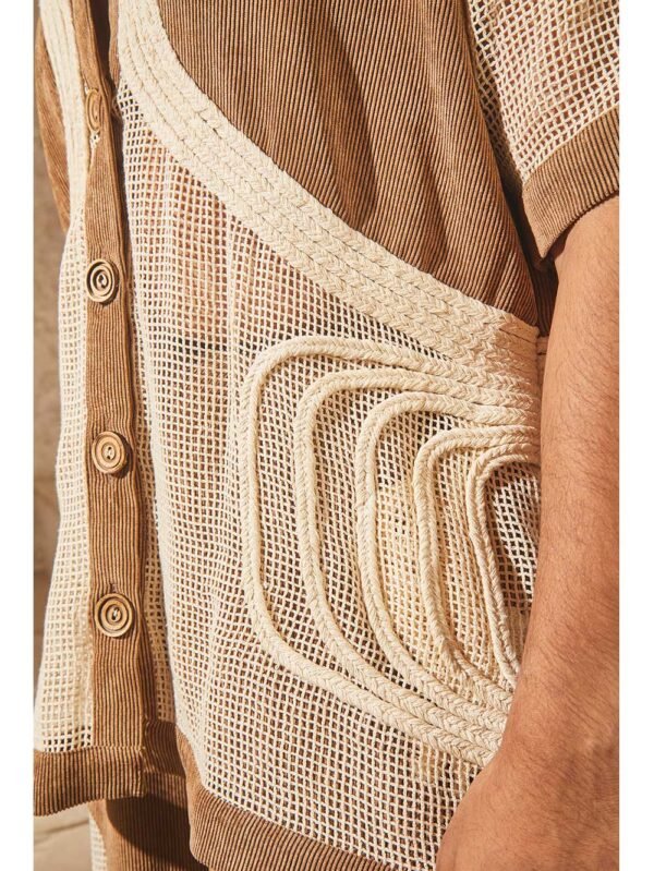Croatia Blended Cord Unisex Shirt - Image 6